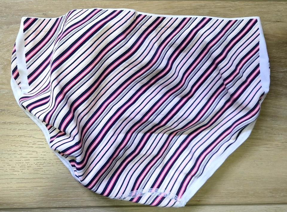 Bragas de bikini vintage Victoria's Secret Body de BBV a rayas sin costuras S nuevas con etiquetas Foto 2 de 3