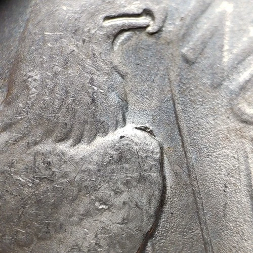 1923 $1 Silver Peace Dollar - VAM-1O "Bar Wing" Top-50 - BU - SKU-D6730