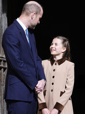 HRH Prince William Princess Charlotte of Wales Size 5 x 7 Colour Photograph (E4)