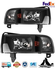 Headlights Assembly Corner Lamps For 1994-2001 2002 Dodge Ram 1500 2500 3500