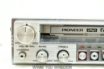 VINTAGE PIONEER LONESOME CAR-BOY CAR RADIO CASSETTE PLAYER KP-707G