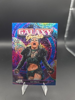 2026 Topps Cosmic Chrome WWE Lyra Valkyria Galaxy Greats #GG-29 Blue Moon 13/99
