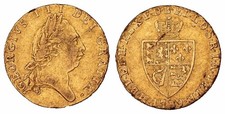 George III  Gold Spade Half Guinea 1789