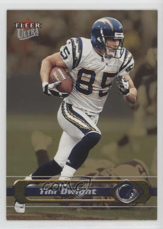 2002 Fleer Ultra Gold Medallion Tim Dwight #91 0q3
