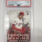 Topps 2018 Update Legends Shohei Ohtani LITM-21 Rookie PSA 9 Angels