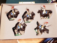 MULBERRY MINIATURES FRENCH CARABINIERS C. 1810-1815 FIGURE SET IN BOX
