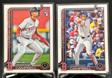 2025 Topps Update - Kristian Campbell - Rookie Debut & Base - Red Sox RC