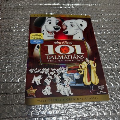 101 Dalmatians (DVD, 2008, 2-Disc Set, Platinum Edition) Brand New Sealed