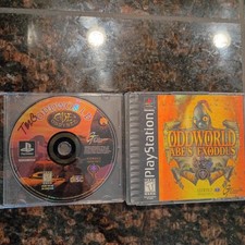 PS1 Oddworld Dual Pack: Abe's Oddysee & Abe's Exoddus (Both Games Tested)