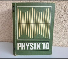 DDR Physik 10. Klasse  POS Schulbuch 1. Aufl. 1971