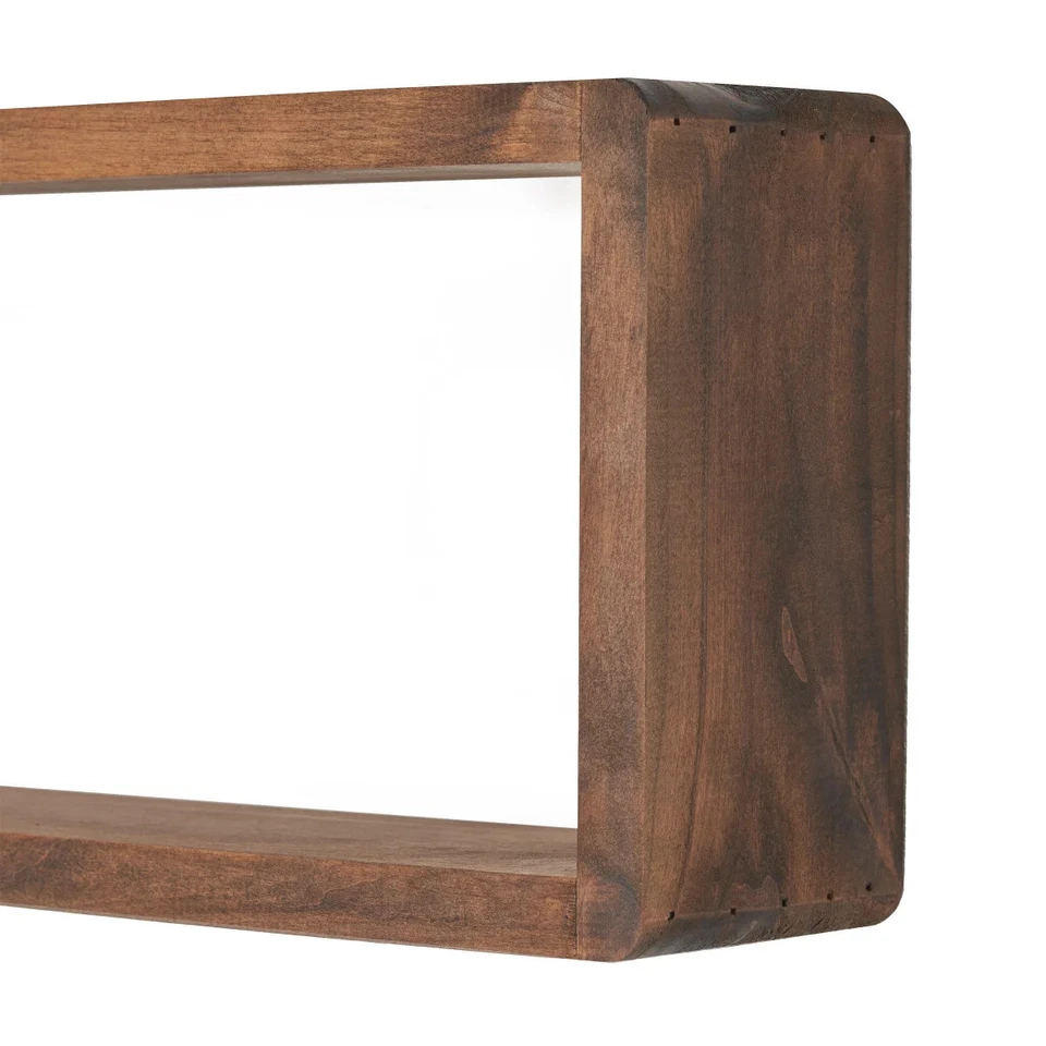 TRINITY Stackable Floating Box Shelf,  2-pack, 32”W x 4”D x 8”H, Free Shipping.. - Image 4 of 4