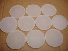 Genuine Nikon F Mount Slip-On Body Cap Lot Qty-10 for AF Camera Bodies