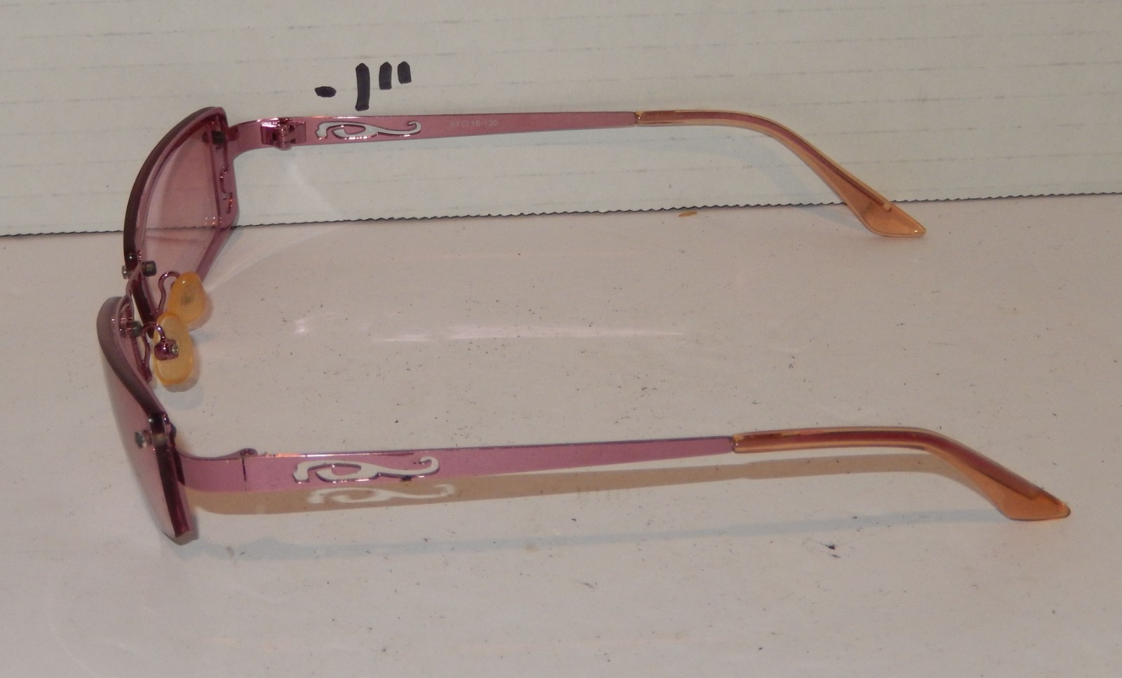 SSPAIR Women’s Pink Rimless Rectangular Sunglasse… - image 6