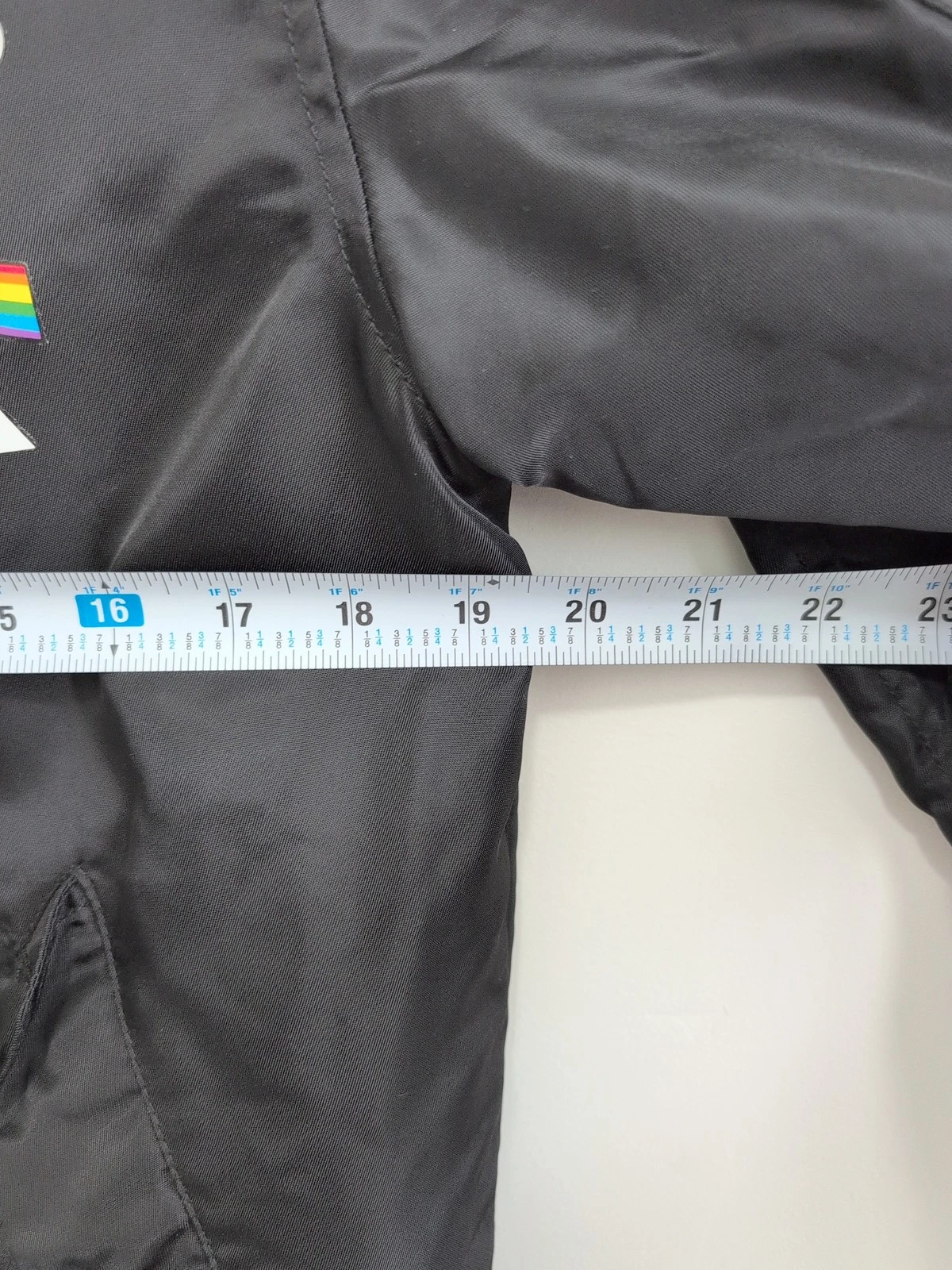 Asstseries Pink Floyd Dark Side Moon Bomber Jacket Unisex Sz M Black - product detail image 5