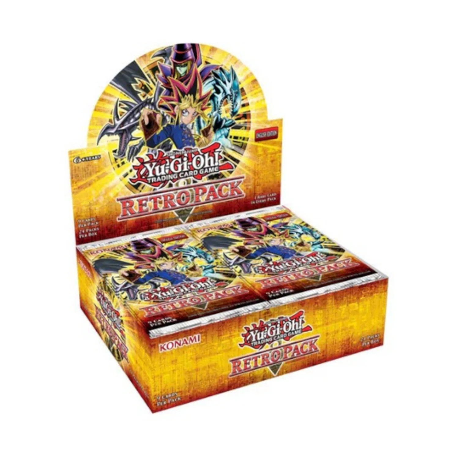 Yu-Gi-Oh! TCG: Коробка-бустер Retro Pack 2024 - 24 упаковки