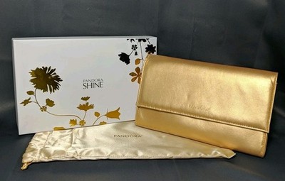 PANDORA SHINE CLUTCH WITH DUST JACKET AND BOX