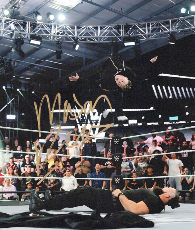 Mason Rook  8x10 Photo SIGNED AUTOGRAPHED WWE NXT Will Kroos NXTUK