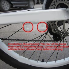 Image of Compact Bicycle Parking Rack for 26/27 inch Bikes with Metal Construction
