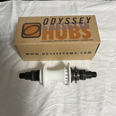ODYSSEY Kassette V3 Nabe RHD 9T 48H BMX weiß - neue abgedichtete Lager