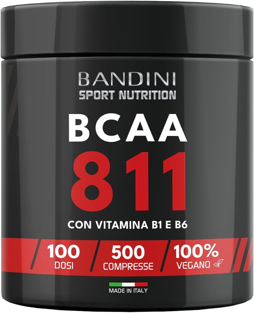 Aminoacidi BCAA 8 1 1 500 cpr - Massimo Recupero Muscolare Post-Workout