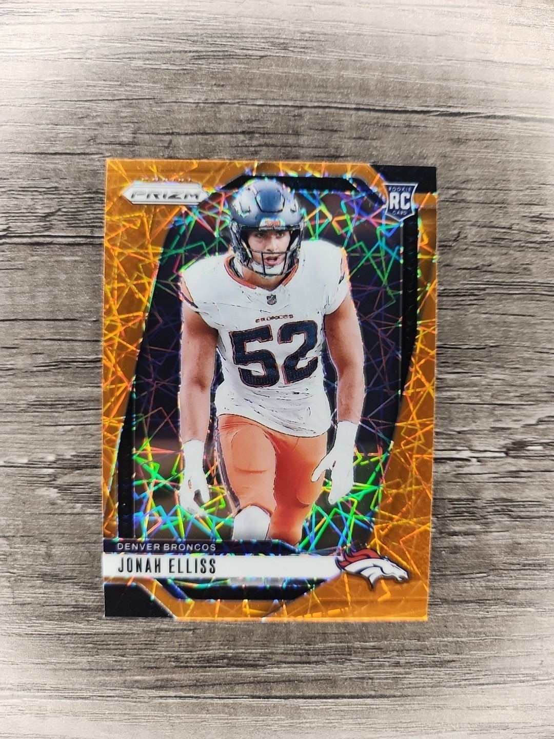 2024 Panini Prizm - Rookies Jonah Elliss #356 Lazer Prizm (RC)