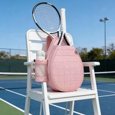 Tennis Racket Bag Player Tote Tennis Racquet Zipper Pickleball Paddle Bag