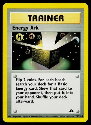 Energy Ark 75/75 Neo Discovery Unlimited Common Lightly Played