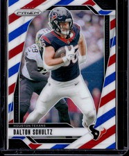 2024 Panini Prizm #115 Dalton Schultz Red White and Blue