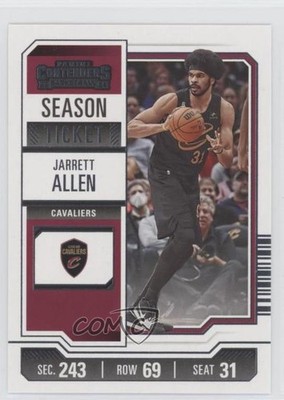 2023-24 Panini Contenders Season Ticket Retail Jarrett Allen #58 e6j