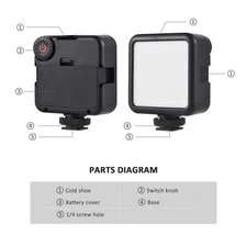  Led Light Mini Video Lamp Photography Light 5600K Color Temperature FOKW