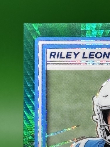 Lot parallèle recrue cotée optique Donruss 2025 Riley Leonard Demetrius Knight - Photo 9/13