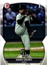 2023 Bowman Draft - Isaiah Coupet #BD-37 (RC)