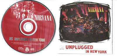 Nirvana MTV Unplugged in New York CD 1994 Columbia House Club Edition VG+ Tested