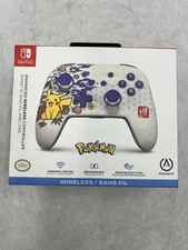PowerA Enhanced Wireless Controller for Nintendo Switch Pokemon New In Box
