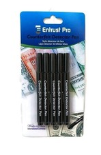 Counterfeit Money Detector Pen Marker 5 Pack  Round Tip