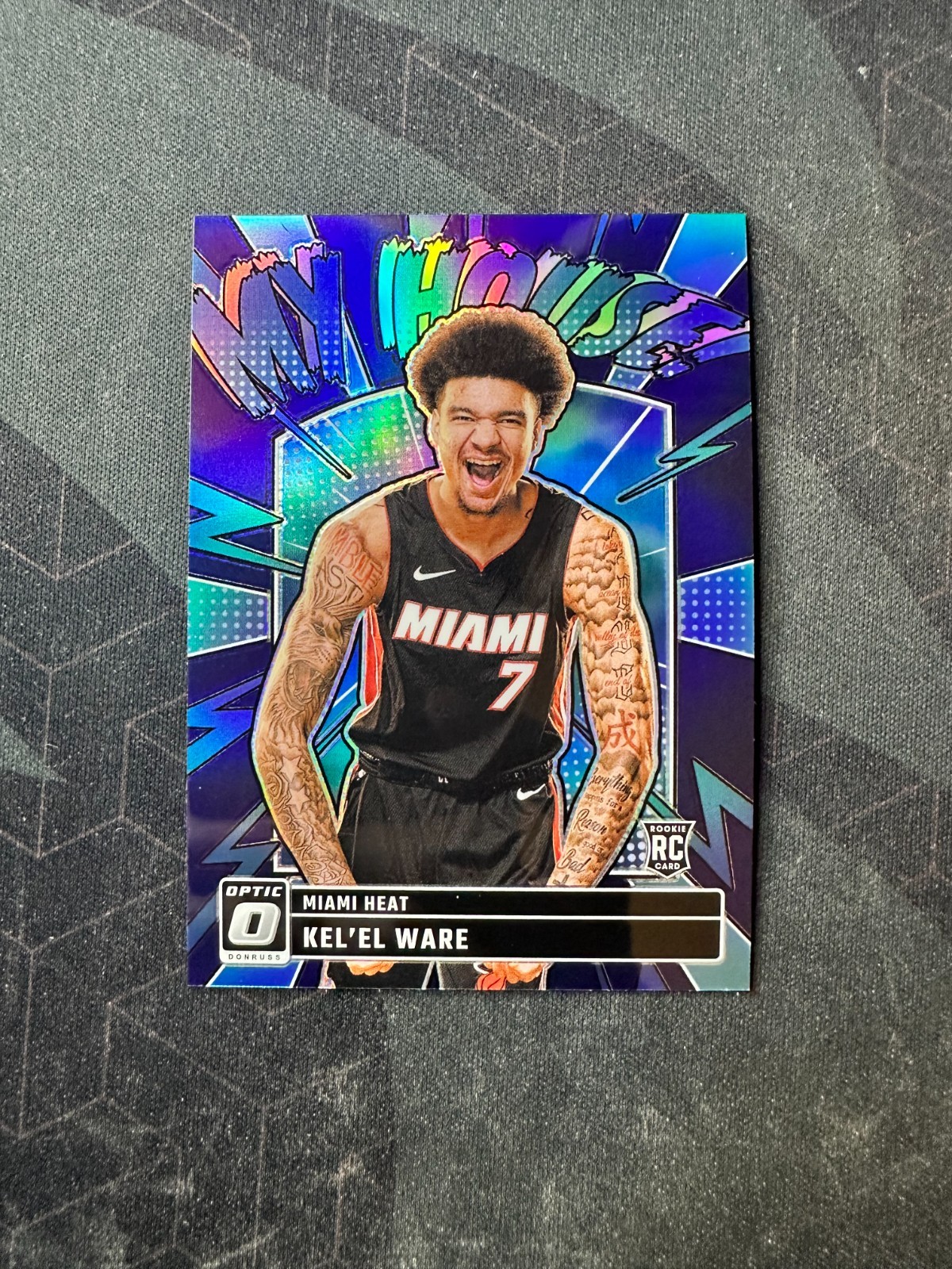 2024-25 Panini Donruss Optic - My House Kel'el Ware #11 Purple Prizm (RC)