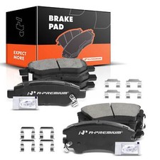 Front & Rear Ceramic Brake Pads for Chevrolet Camaro 2010-2015 3.6L Convertible