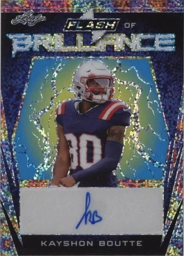 2023 Leaf Eclectic Kayshon Boutte #FB-KB1