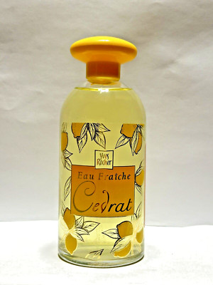 YVES ROCHER Eau Fraiche CEDRAT (CITRON) EDT 6.8 oz/200ml~Splash~NWOB~RARE