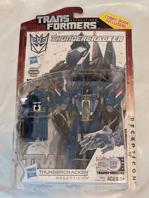 THUNDERCRACKER Transformers Generations IDW 30TH Anniversary Deluxe w/ Comic NEW