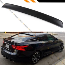 FOR 16-2023 NISSAN MAXIMA 8TH GEN MATT BLK VIP BIG REAR ROOF WINDOW SPOILER WING