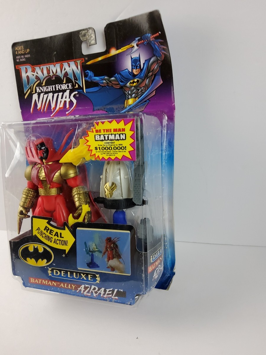 1998 Batman Ally AZRAEL Deluxe Knight Force Ninjas Punching Action