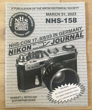 Nikon Historical Society Journal 2023; Gina Lollobrigida and her Nikons