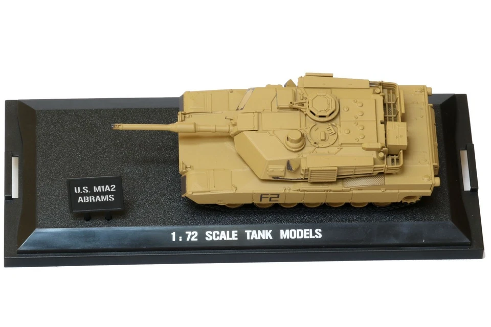Abrams M1A2 Tank US Army MBT Diecast 1/72 Scale Die Cast Showcase Action Model - Image 3 of 4