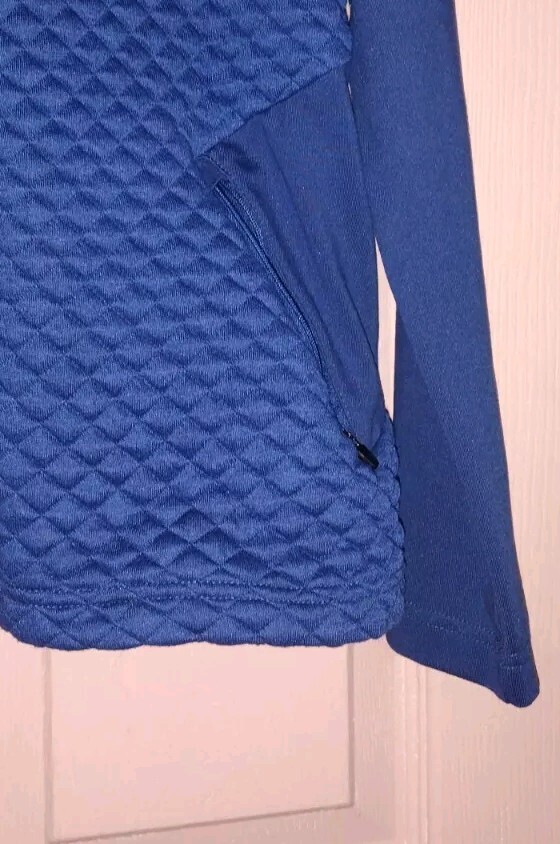 Antigua Blue Large Polyester Fall/Spring Jacket - image 2