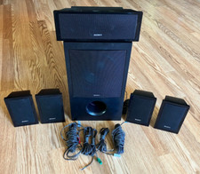 Sony Home Theater Speakers SS-WS102 SS-TS102 SS-CT101 With Wires Complete Tested