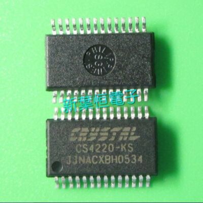 1PCS CIRRUS CS4220KS SSOP 24-Bit Stereo Audio Codec with 3V