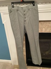 1970s Vintage Levi  s Young Men  s Slacks, 36  Waist , 11  Hem, 30  Inseam