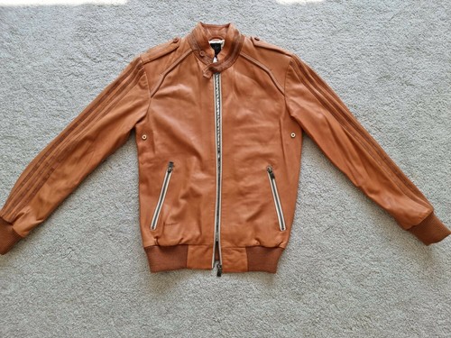 Adidas Vespa 300 Leather Jacket \
