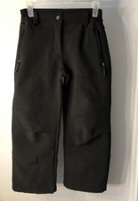 MAGELLAN OUTDOORS softshell black Ski snow winter Pants YOUTH Medium 8/10